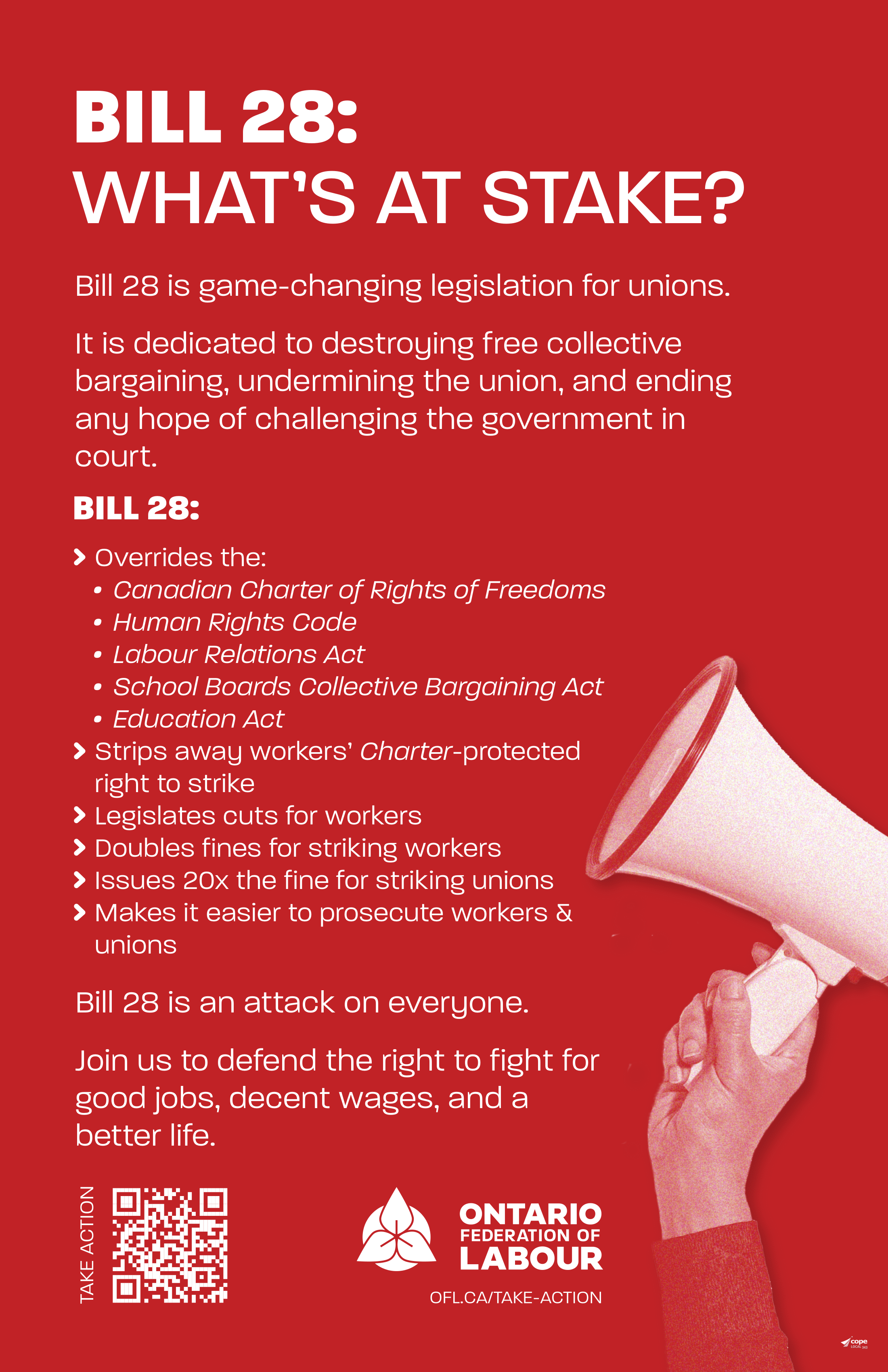 Bill 28 What's at Stake